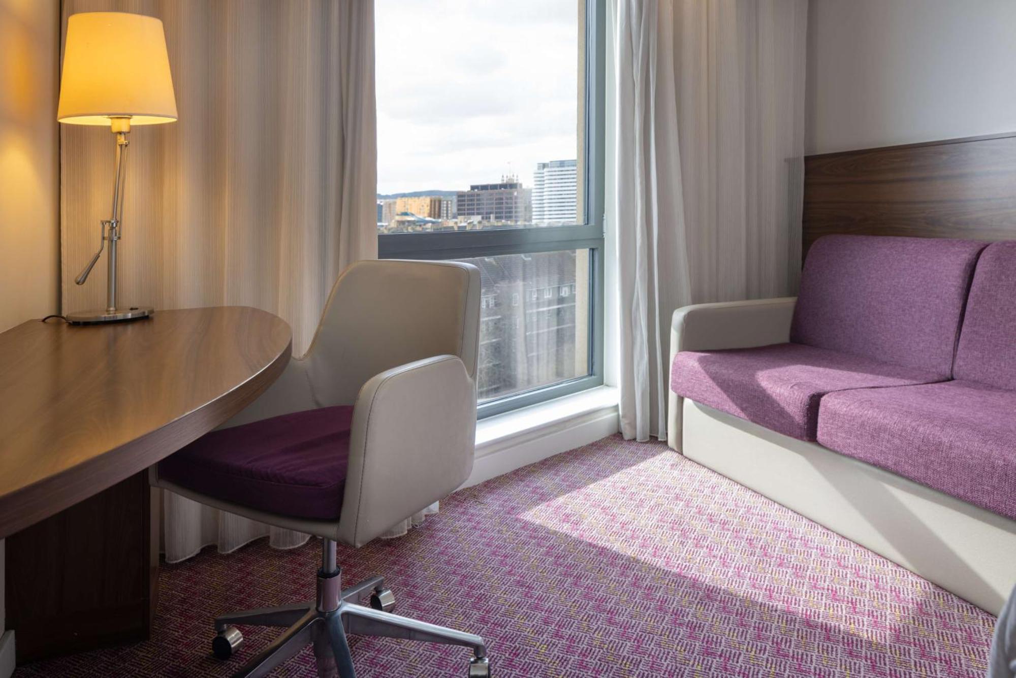 Queen Room Sofa Bed City View
