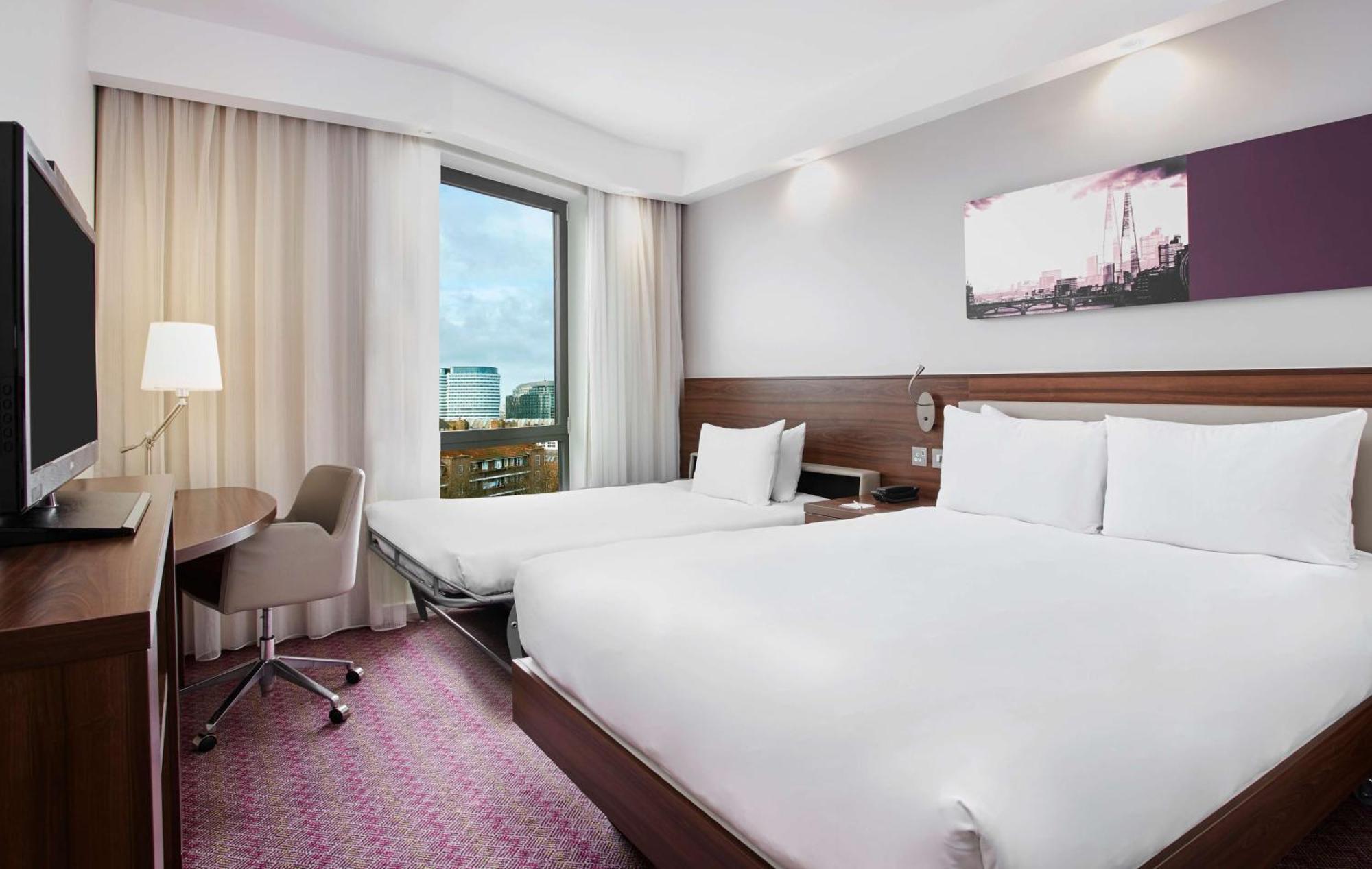Queen Room Sofa Bed City View