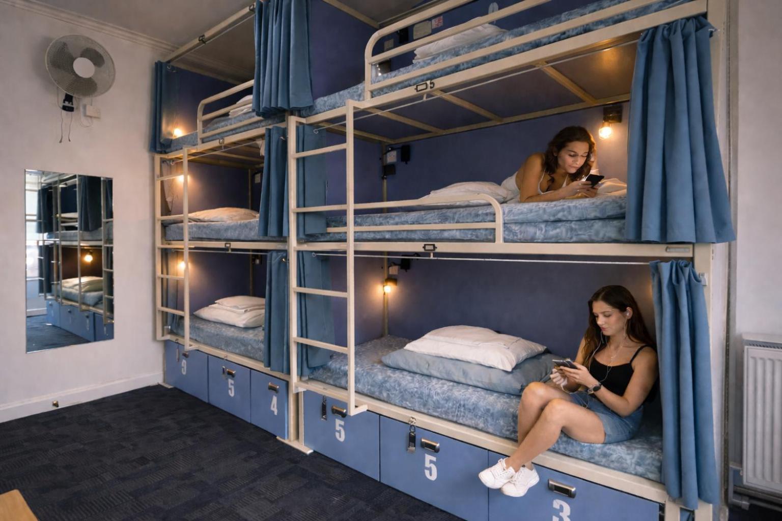 Bed 6-Bed Mixed Dormitory Room 18-45 Years