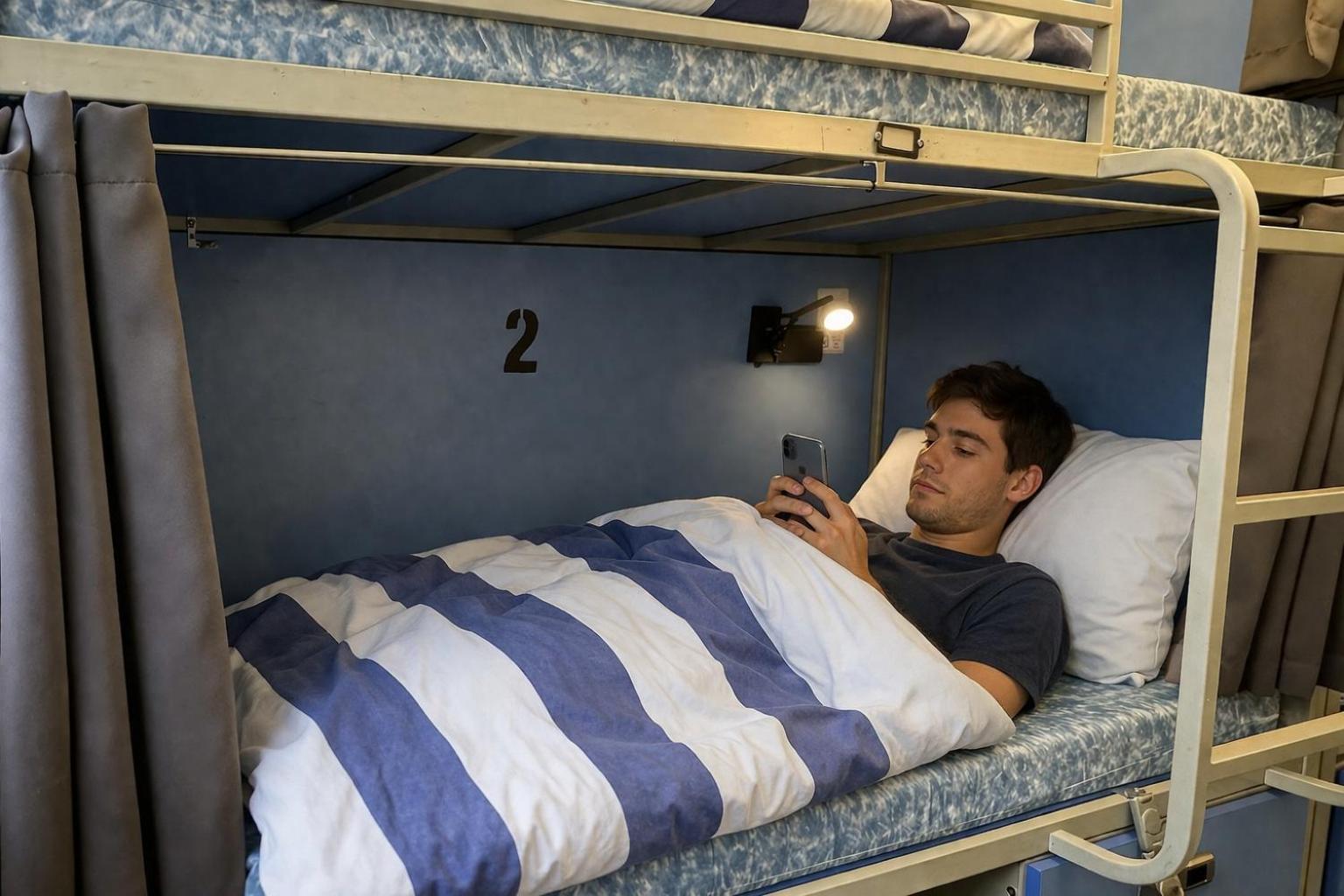 Single Bed 9-Bed Mixed Dormitory Room 18-45 Years